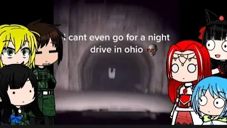 GATE react to Ohio Memes that I stole from Ohio final boss