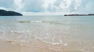 Pemandangan Tepi pantai Telok Melano.