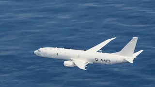 US Advanced $200 Million Plane Patrolling The Seas at Super Low Altitude