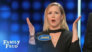 Lola surprises Steve (and her dad) | Celebrity Family Feud