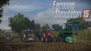 Farming Simulator 15 ☆ [Polska Wieś #6] ☆ Kiszonka 2015 z najlepszą ekipą ㋡