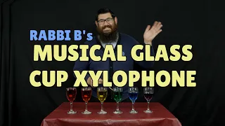 Rabbi B - Musical Glass Cup Xylophone