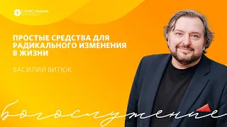 Простые средства для радикального изменения в жизни/Василий Витюк/05.02.23