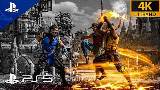 MORTAL KOMBAT 1 New Gameplay LOOKS ABSOLUTELY AMAZING on PS5 | Realistic Ultra Graphics Gameplay 4K