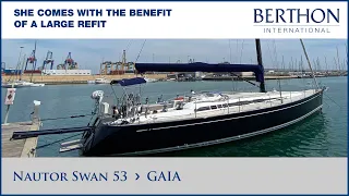 Nautor Swan 53 (GAIA), with Ben Cooper - Yacht for Sale - Berthon International Yacht Brokers