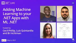On .NET Live - Adding Machine Learning to your .NET Apps with ML .NET