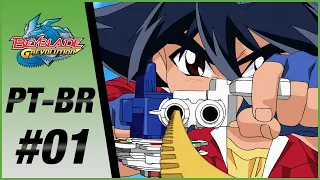 BEYBLADE G REVOLUTION PT-BR EPISÓDIO 1: UM CARA NOVO NA ÁREA