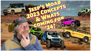 Dirt Daily.  Jeep's 2023 Moab EJS Concepts Vehicles. Whats coming in 2024?