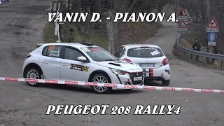 RALLY COLLI TREVIGIANI 2022 | VANIN D. - PIANON A. | PEUGEOT 208 RALLY4 | FILM+PASSAGGI+ARRIVO