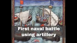 23rd September 1338: First naval battle with artillery takes place in the Hundred Years' War