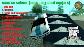 GTA San Andreas (PC|MOD) (24|44) / Driving School (100% | All Gold Medals) [16:9/4K@30]