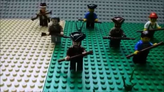 Lego Revolutionary War: Battle Of Lexington (Stop Motion)