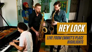 Emmet Cohen w/ Julian Lee, Ruben Fox & Bruce Harris | Hey Lock