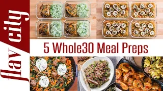 5 Whole30 Meal Prep Recipes - Breakfast, Lunch, And Dinner