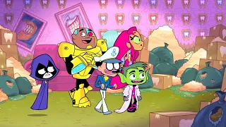 Teen Titans Go! Raven takes her friends to the Tooth Fairy's Lair