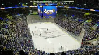 4/20/19 - Stanley Cup Playoffs Round 1 Game 6 - BLUES GOAL!!! #1