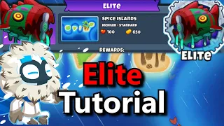 Bloonarius Elite Tutorial  ||  Spice Island  ||  (BTD6)