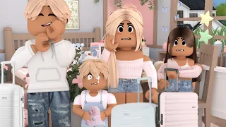 KIDS ROUTINE AT THEIR DADS HOUSE! *LEO'S THE FAVOURITE?*! Roblox Bloxburg Roleplay