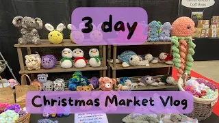 3 day Christmas market selling crochet plushies ~ I made over $2000!!! ~ What my bestsellers were