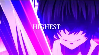 【MAD】陰の実力者になりたくて!op「HIGHEST」歌詞付き(高画質推奨)