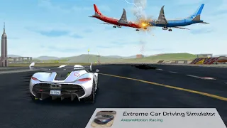 WORST! PLANE 🛩 CRASH 💥|| in Extreme Car Driving Simulator