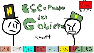 Escapando del gobierno | Henry stickmin fan game | animacion