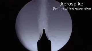 Aerospike and Bell Nozzle Schlieren imaging comparison