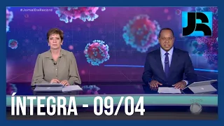 Assista à íntegra do Jornal da Record | 09/04/2021