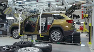Start producție Škoda Kodiaq 2024 #SkodaKodiaq #Newkodiaq #carproduction