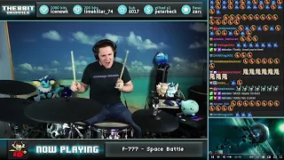 The8BitDrummer plays Space Battle by F-777
