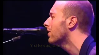 Coldplay - In My Place Acoustic (Subtitulado en Español)