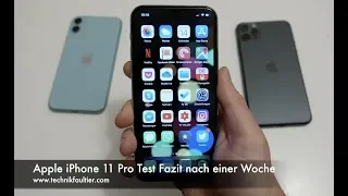 Apple iPhone 11 Pro Test Fazit nach einer Woche