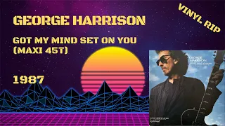 George Harrison - Got My Mind Set On You (1987) (Maxi 45T)