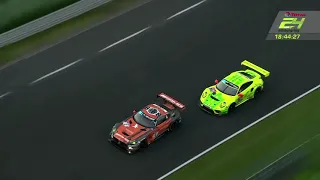 Kevin Estre's LEGENDARY pass on the Grass | 24h-Race Nürburgring