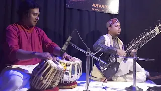 Subhranil Sarkar with Pran Gopal Bandopadhyay Raag Jhinjhoti Jhala In Teentaal.