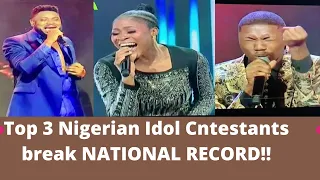 Nigerian Idol Top 3!! Banty STOLE THE SHOW! Zadok and Progress SHAKE THE STAGE!