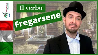 Il verbo pronominale FREGARSENE | I verbi pronominali italiani (Sottotitoli in ITA e ING)