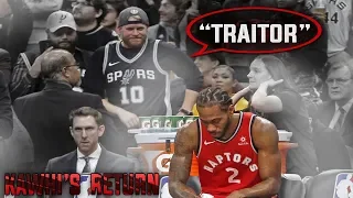 Kawhi Leonard Gets BOOED out of San Antonio! "Traitor" Chants