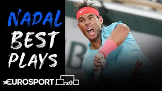 Rafael Nadal | Best Plays | Roland Garros 2020 | Eurosport