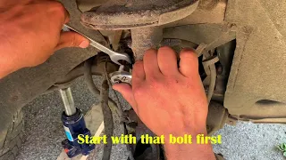 Volvo XC90 strut top mount replacement DIY