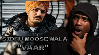 American Reacts to Indian Rap! Sidhu - Moose Wala - Vaar REACTION! || HoodieQReacts