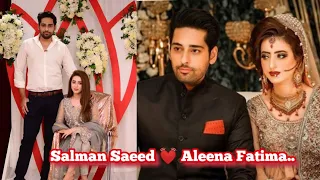 SALMAN SAEED N ALEENA FATIMA WEDDING PICTURE / Salman Saeed wedding / salman Saeed / Humayun Saeed