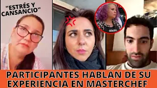 Participantes hablan sobre su experiencia en Masterchef Ecuador