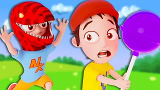 Dino Dino Give My Lollipop! | Kids Song