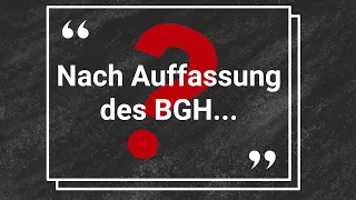 Darf man in der Klausur wirklich nie „der BGH" schreiben?