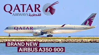 QATAR AIRWAYS BRAND NEW AIRBUS A350-900 (ECONOMY) | Doha - Nice
