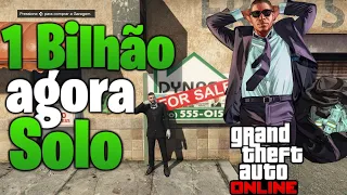 *FAÇA 1 BILHÃO AGORA* MELHOR Glitch de dinheiro solo no gta 5 online Muito Fácil 💰✅️