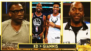 John Salley picks Kevin Durant over Giannis to start an NBA franchise | CLUB SHAY SHAY