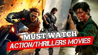 7 MUST WATCH ACTION/ THRILLERS MOVIES|| Latest Hollywood Action/Thrillers movies
