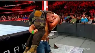 WWE Raw | Braun Strowman vs John Cena Full match highlights